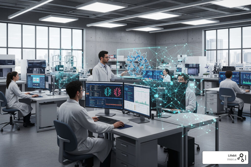 What are the best biopharma data software solutions for large-scale research?