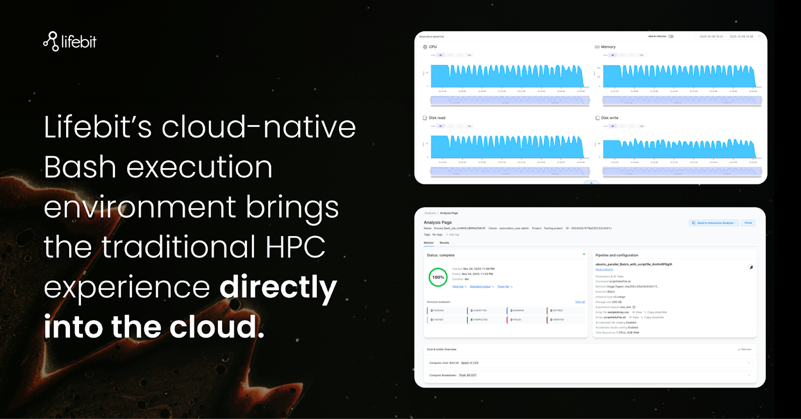 Native Execution Engine Lifebit Launches Cloud-Native Bash Execution Engine