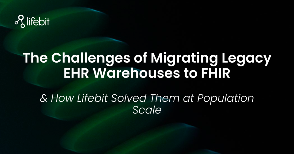 legacy EHR warehouses to FHIR