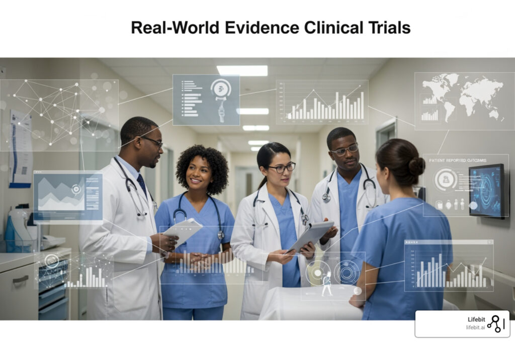 real-world evidence clinical trials