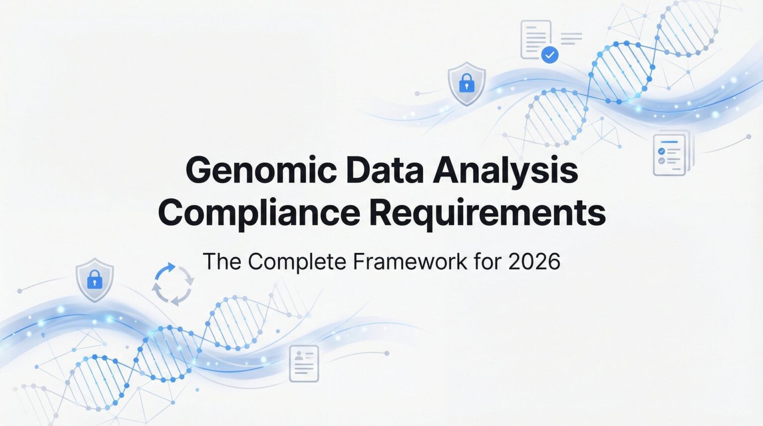 Genomic Data Analysis Compliance Requirements Guide