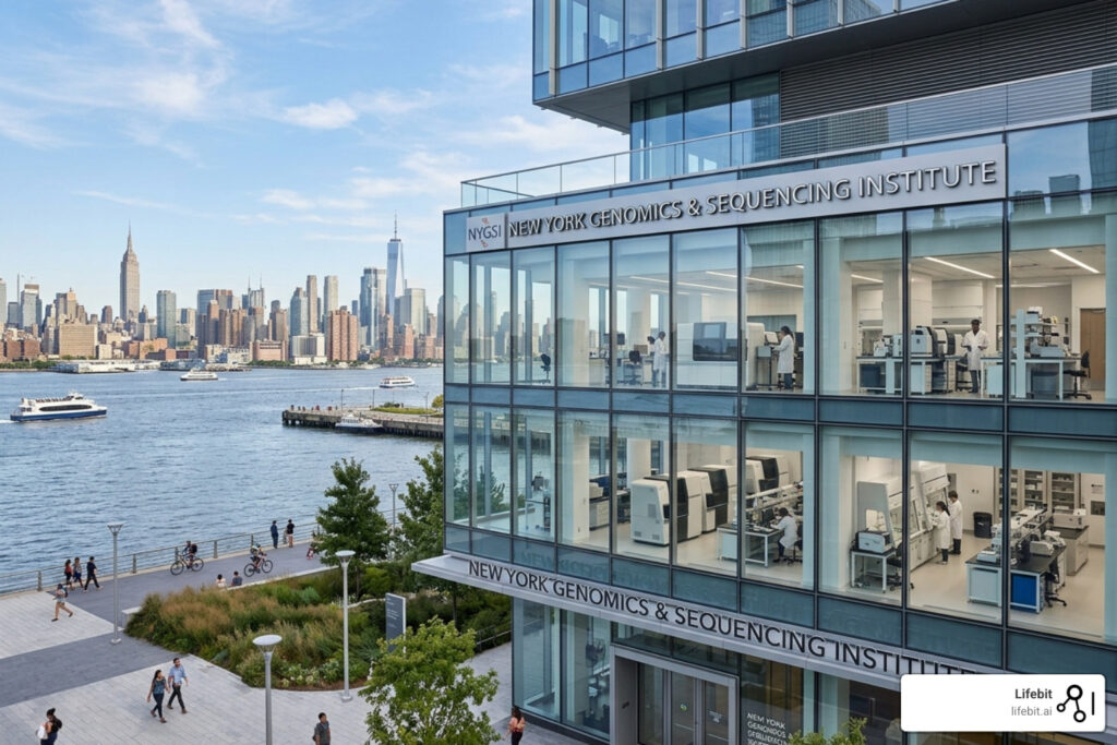 New York genomic research sequencing facility Manhattan - new york genomic research